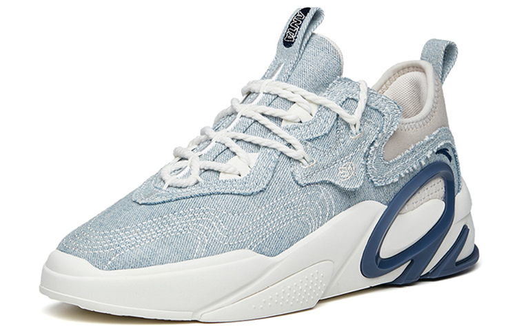 Anta AT91 Low-Top Skateboard Shoes Men's Blue Gray купить в интернет-магазине Yoocart с быстрой доставкой по России.