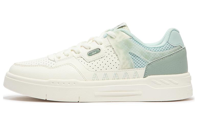 361° Durable Breathable Low-Top Skateboard Shoes Women's White Green