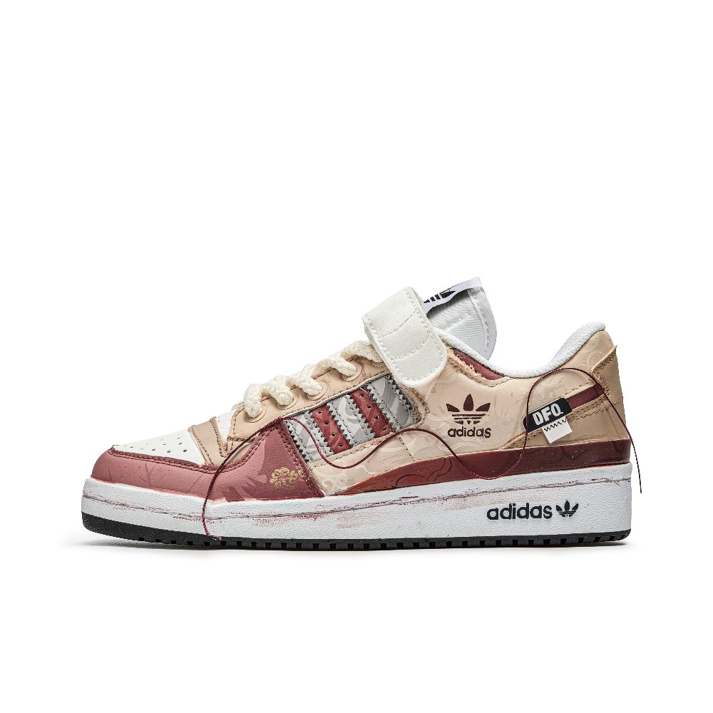 Adidas Originals FORUM Skateboard Shoes Unisex Low top Red/Brown