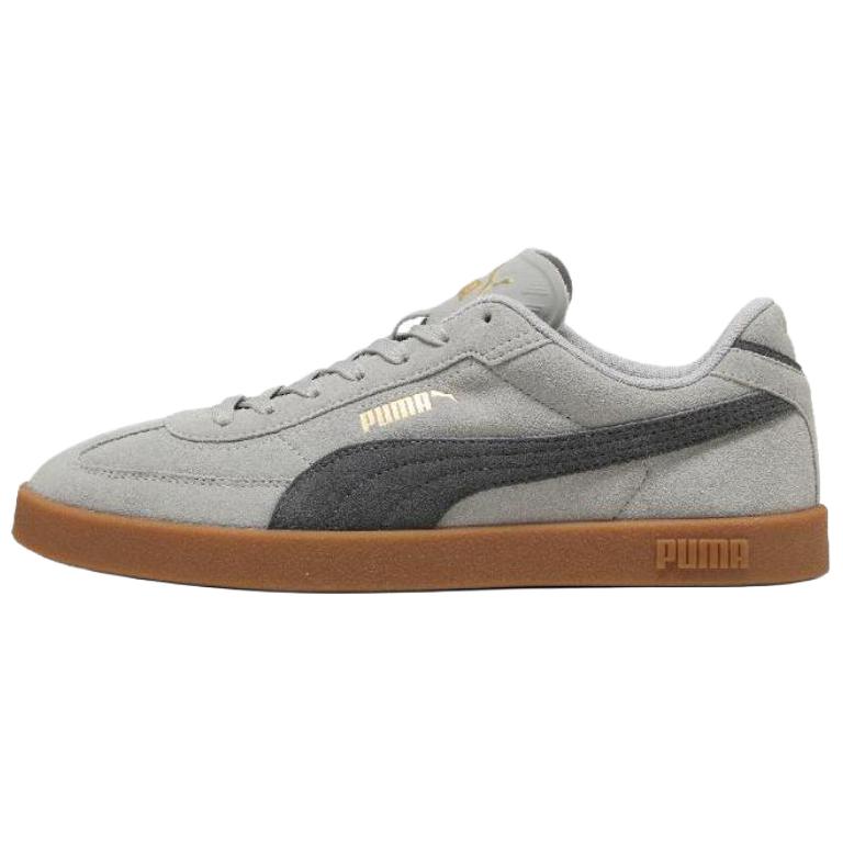 PUMA Club II Era Abrasion Resistant Low top Skateboard Shoes Unisex Gray