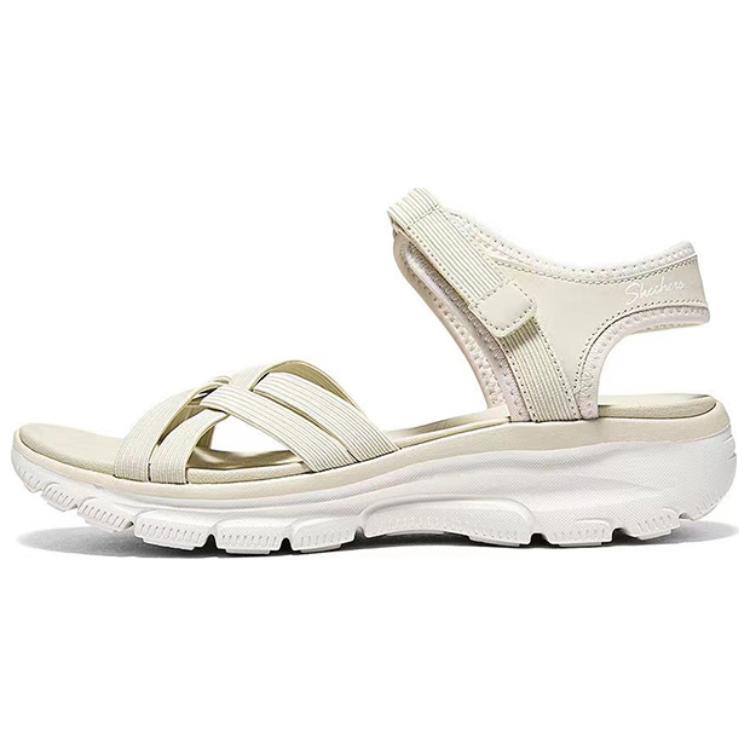 Skechers Modern Comfort Beach Sandals Women's Beige