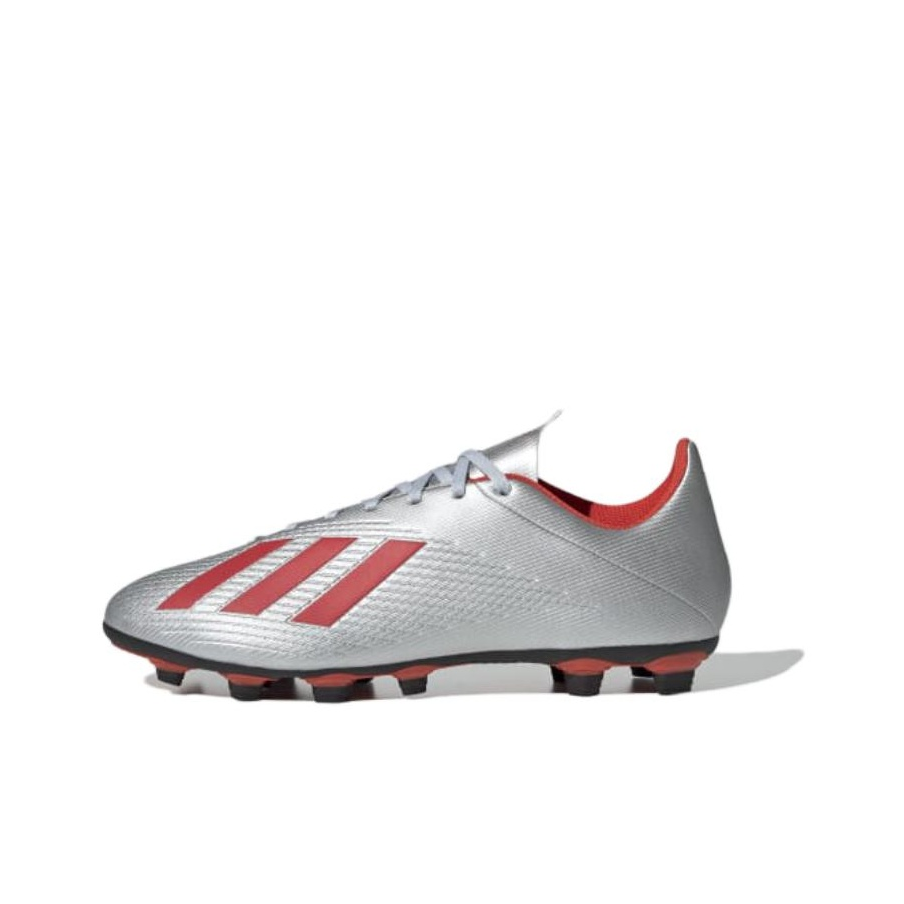 Adidas X 19.4 Anti Slip Wear Resistant Soccer Shoes Men's Silver