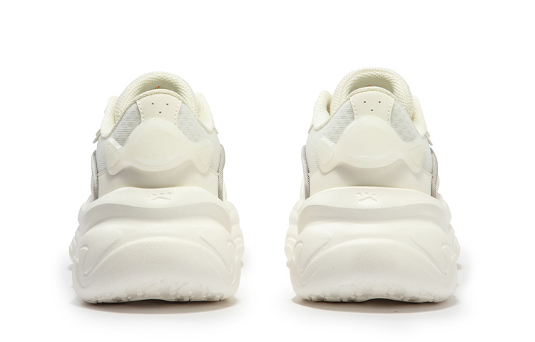 361° Moe Claws Anti-Slip And Wear-Resistant Breathable Low-Top Casual Shoes Women's Feather White