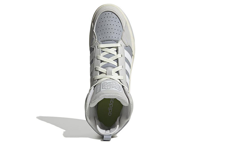 100DB Adidas Neo Mid 'Pure Grey'