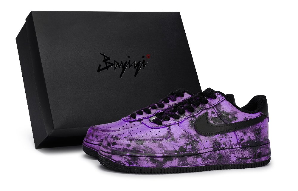 Nike Air Force 1 Skateboard Shoes Unisex Low-Top Purple