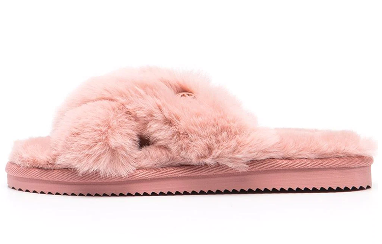MICHAEL KORS Rubber Sole Slide Slippers Women's Pink