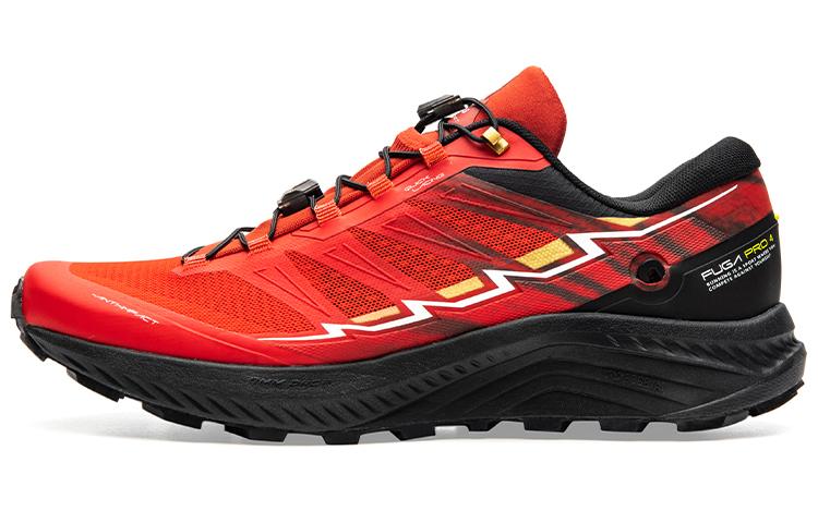 KAILAS FUGA Running Shoes Women's Low-Top Flame Red/Ink Black