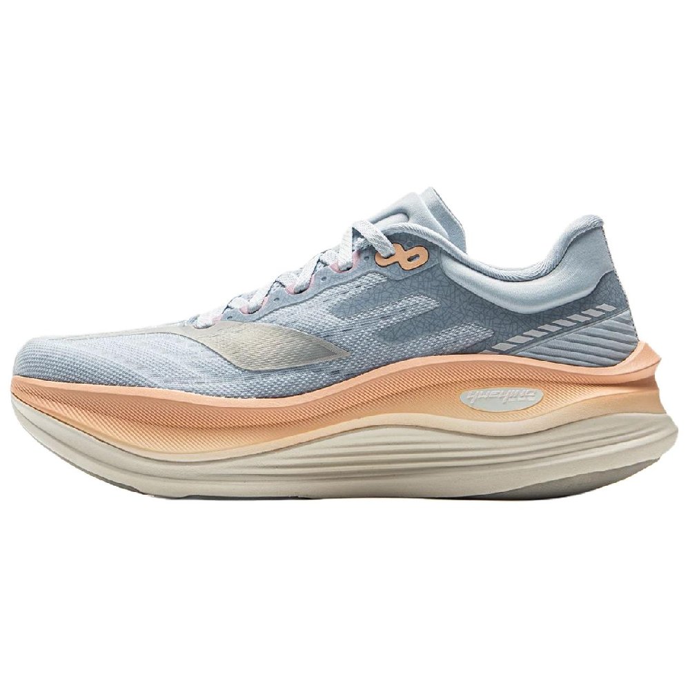 LiNing Yueying 5 Pro Breathable Lightweight Rebound Low Top Casual Running Shoes Women's Blue