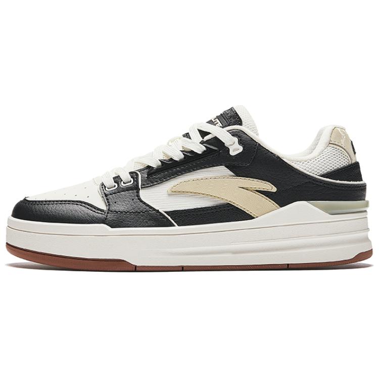 Anta Street Naughty LITE Durable Breathable Low-Top Skateboard Shoes Women's White Black