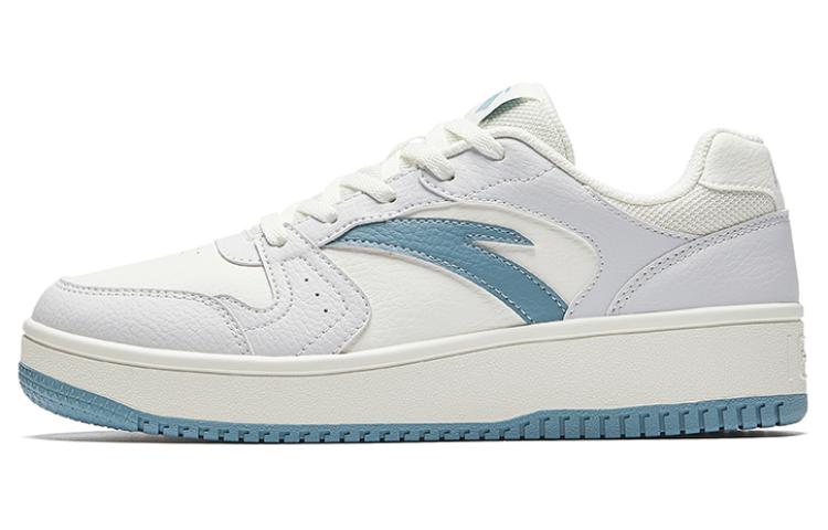 Anta Small Inspiration Anti-Slip And Wear-Resistant Lightweight Low-Top Skateboard Shoes Women's White Blue