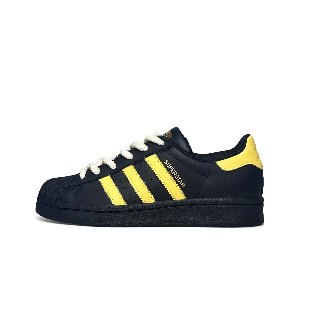 Adidas Originals SUPERSTAR Low Top Skateboard Shoes Unisex Yellow White
