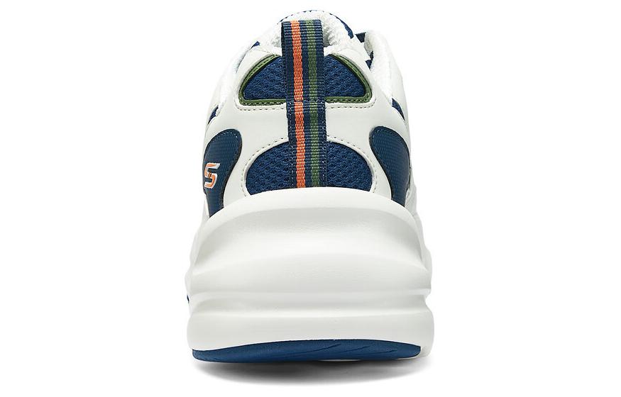 Skechers Low Top Casual Shoes Men's White Blue купить в интернет-магазине Yoocart с быстрой доставкой по России.