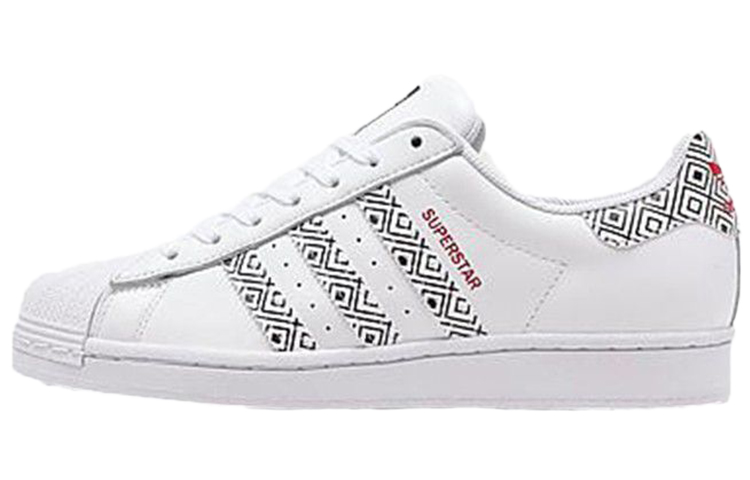Adidas Originals Superstar 'White Black Red'