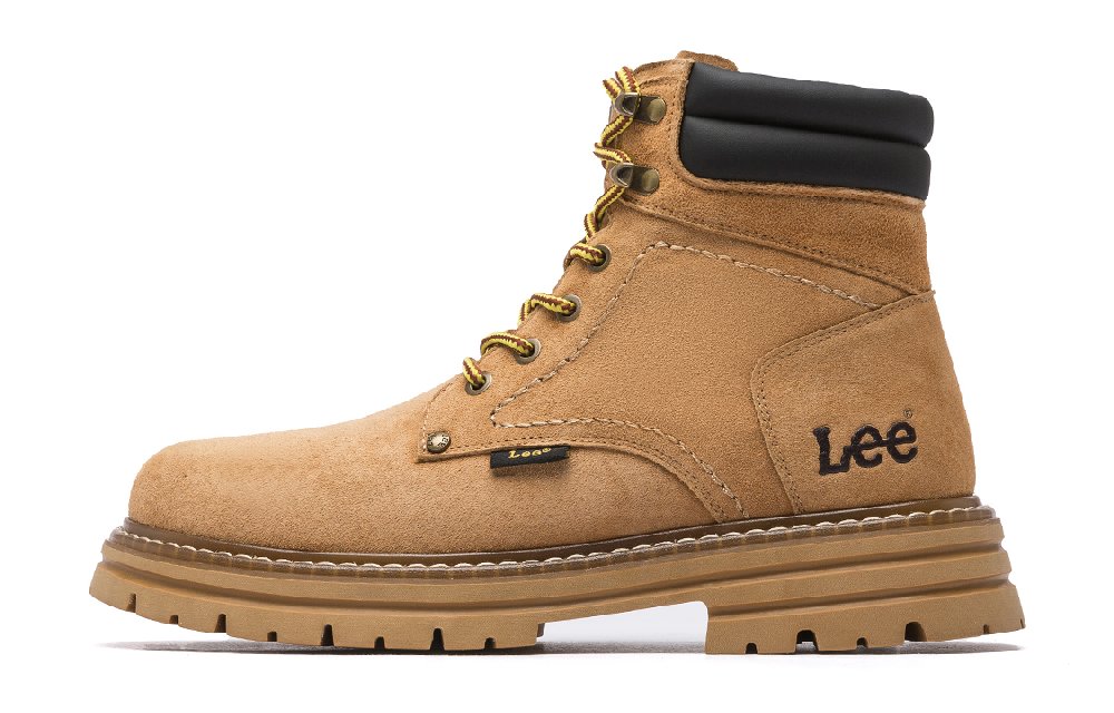Lee Big Yellow Boots Short Martin Boot Men's
