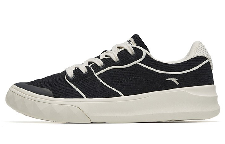 Anta Low-Top Skateboard Shoes Women's Black Gray