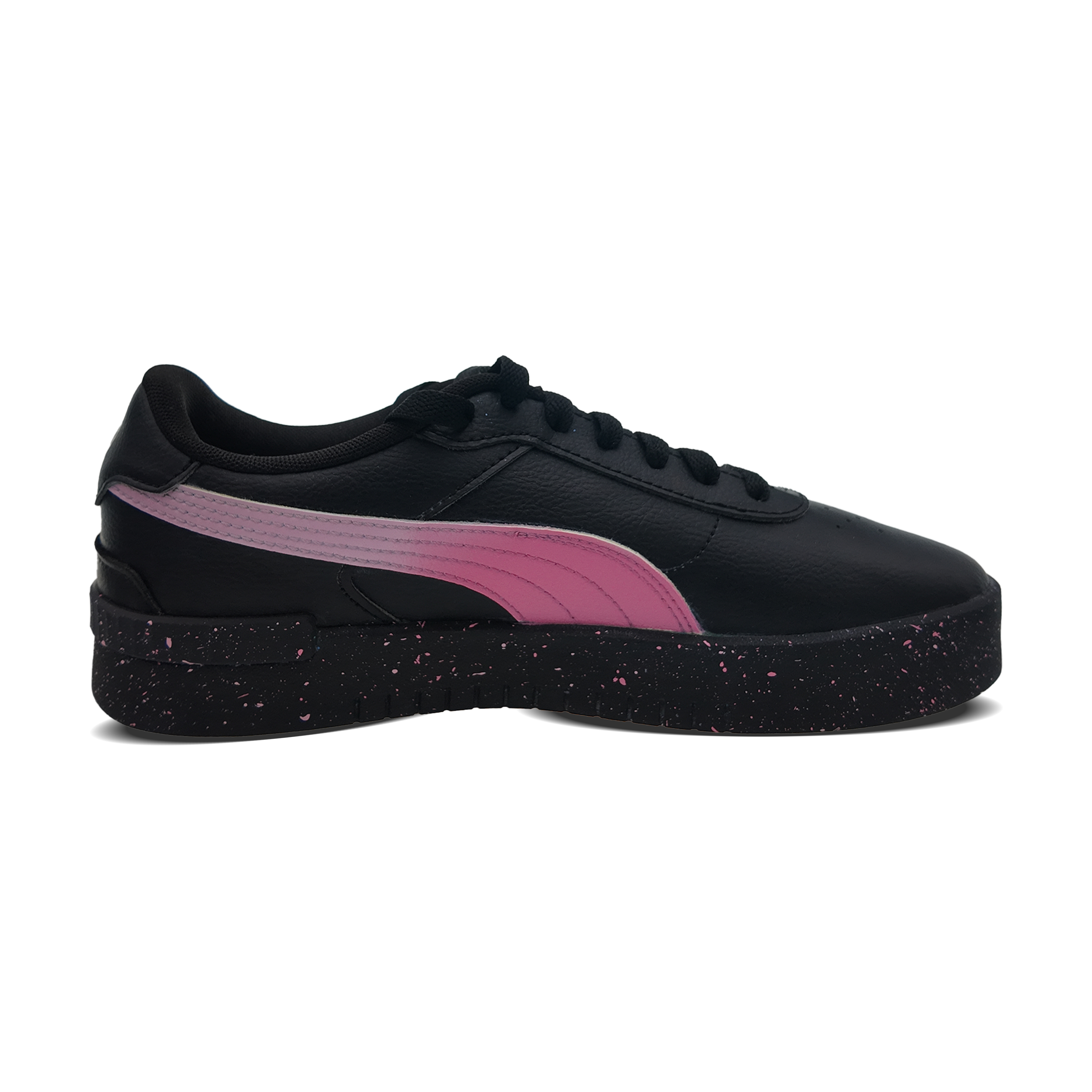 PUMA JOLA Low top Skateboard Shoes Unisex Black Pink
