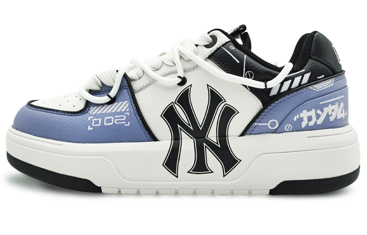 MLB Chunky Liner Low-Top Skateboard Shoes Unisex Blue White