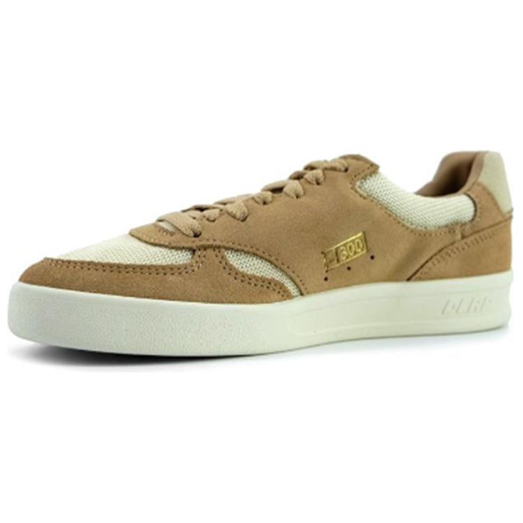 New Balance NB 300 Anti-Slip Wear-Resistant Low-Top Skateboard Shoes Unisex Beige Yellow