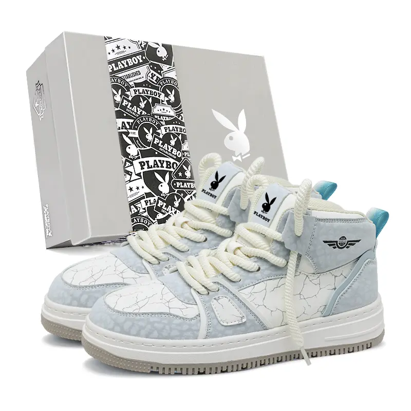 Playboy High top Skateboard Shoes Men's
