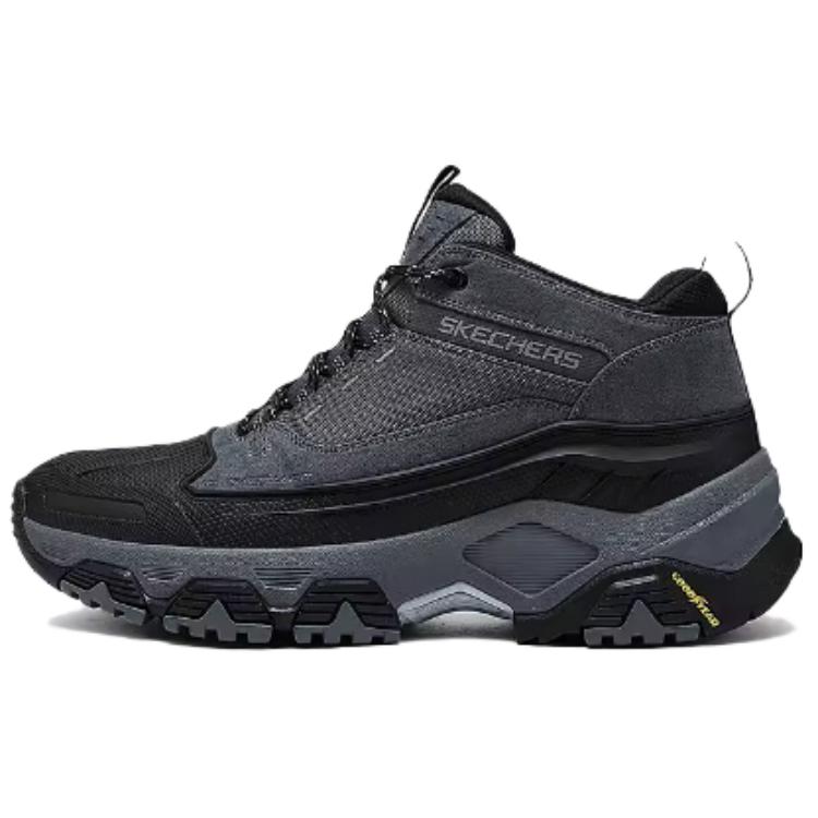 Skechers OUTDOOR MENS Anti-Slip Wear-Resistant Mid-Top Casual Shoes Men's Blue