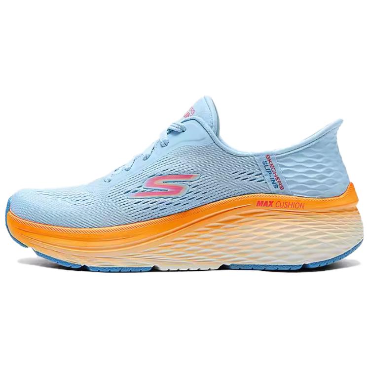 Skechers Women's GO Series Low Top Casual Y2K Vintage Running Shoes Women's Blue Orange