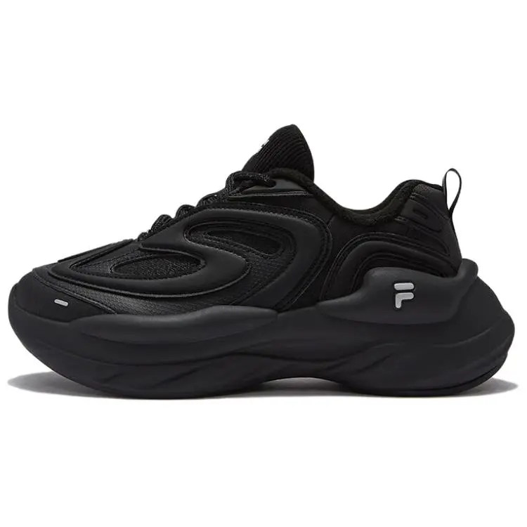 FILA FUSION BUZZARD Meteor Shoes Low Top Chunky Sneakers Women's Black