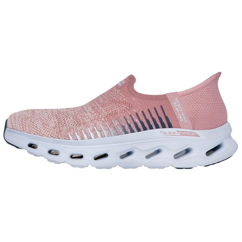 Skechers Glide Step Low Top Casual Shoes Women's Pink