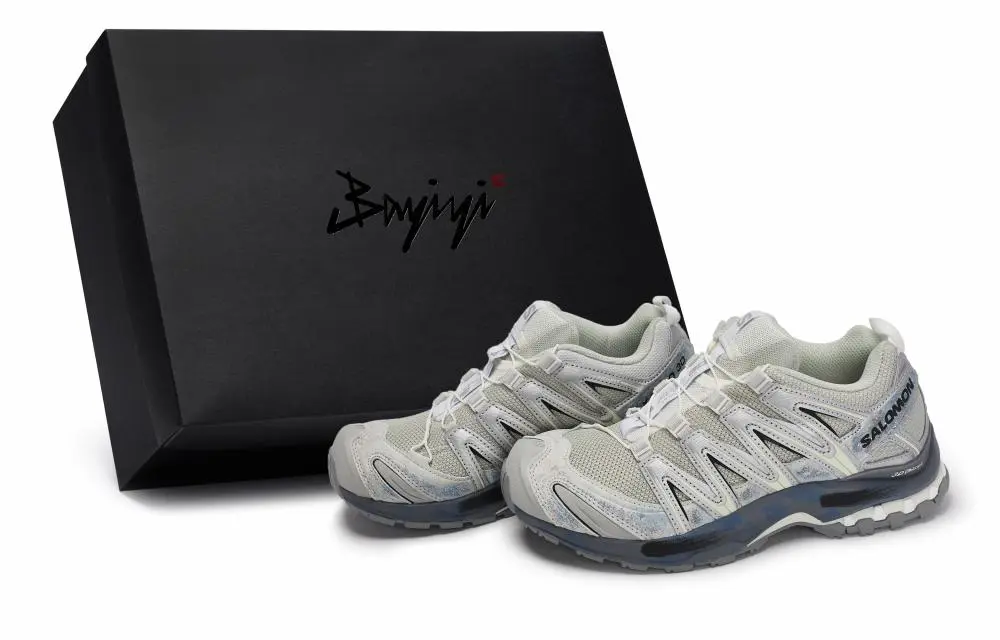 SALOMON XA PRO 3D Outdoor Shoes Unisex Low top Beige/Gray/Silver/Black/Blue