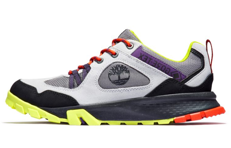 Timberland Garrison Trail Waterproof Low Hikers 'Gray Black Yellow'