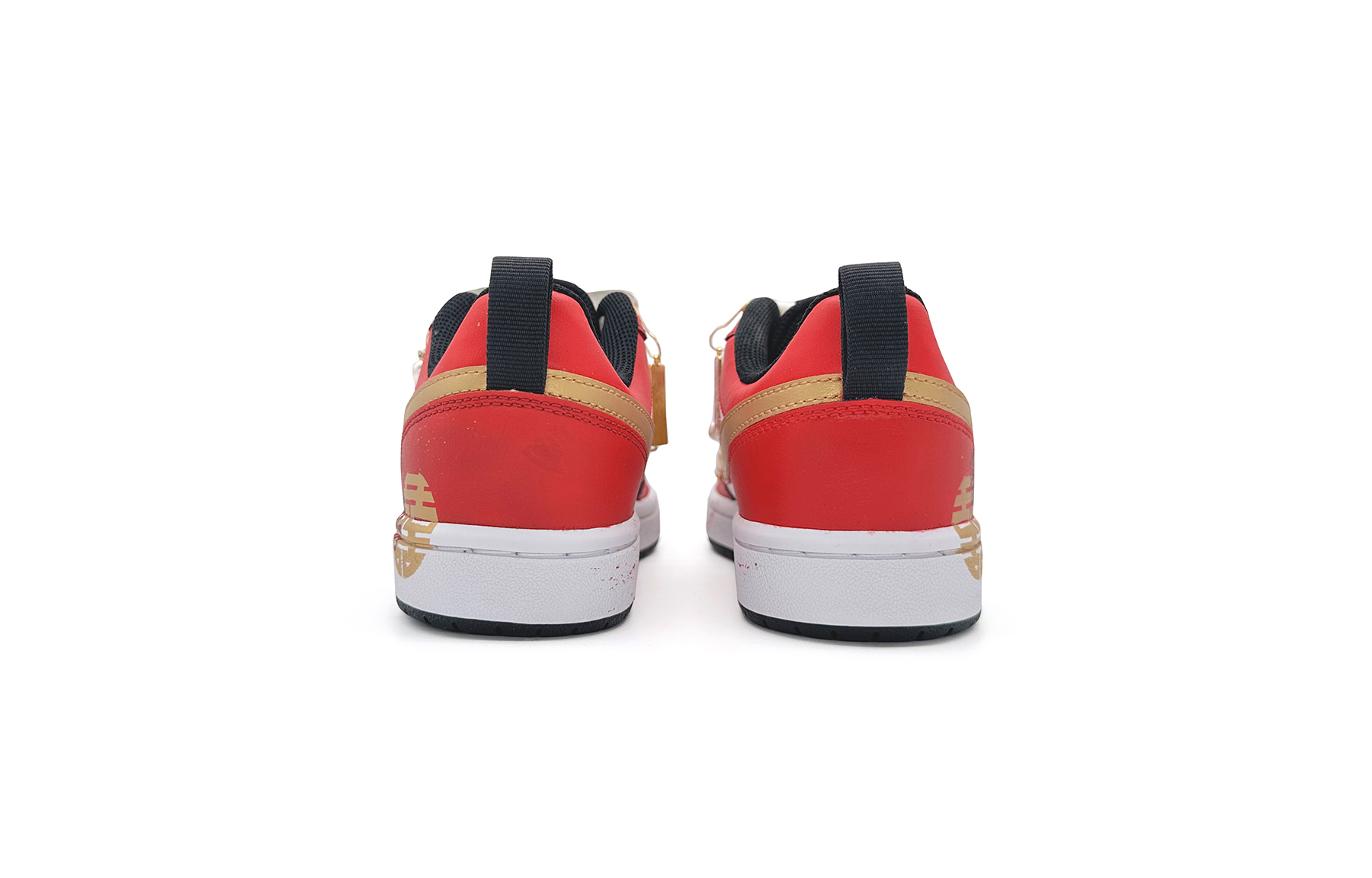Nike Court Borough Anti-Slip Wear-Resistant Low-Top Skateboard Shoes Women's Gold Red купить в интернет-магазине Yoocart с быстрой доставкой по России.
