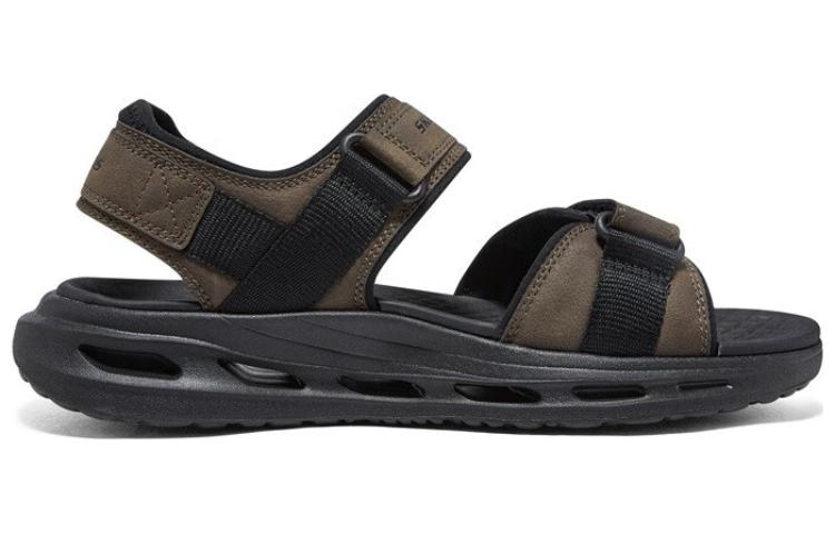 Skechers Azusa Sandal 'Khaki Black'