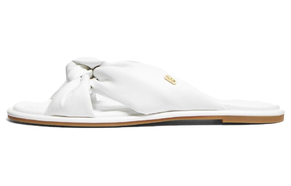 MICHAEL KORS Slide Slippers Women's White