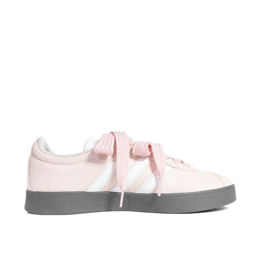 Adidas VL Court 2.0 Skateboard Shoes Unisex Low top Pink/White