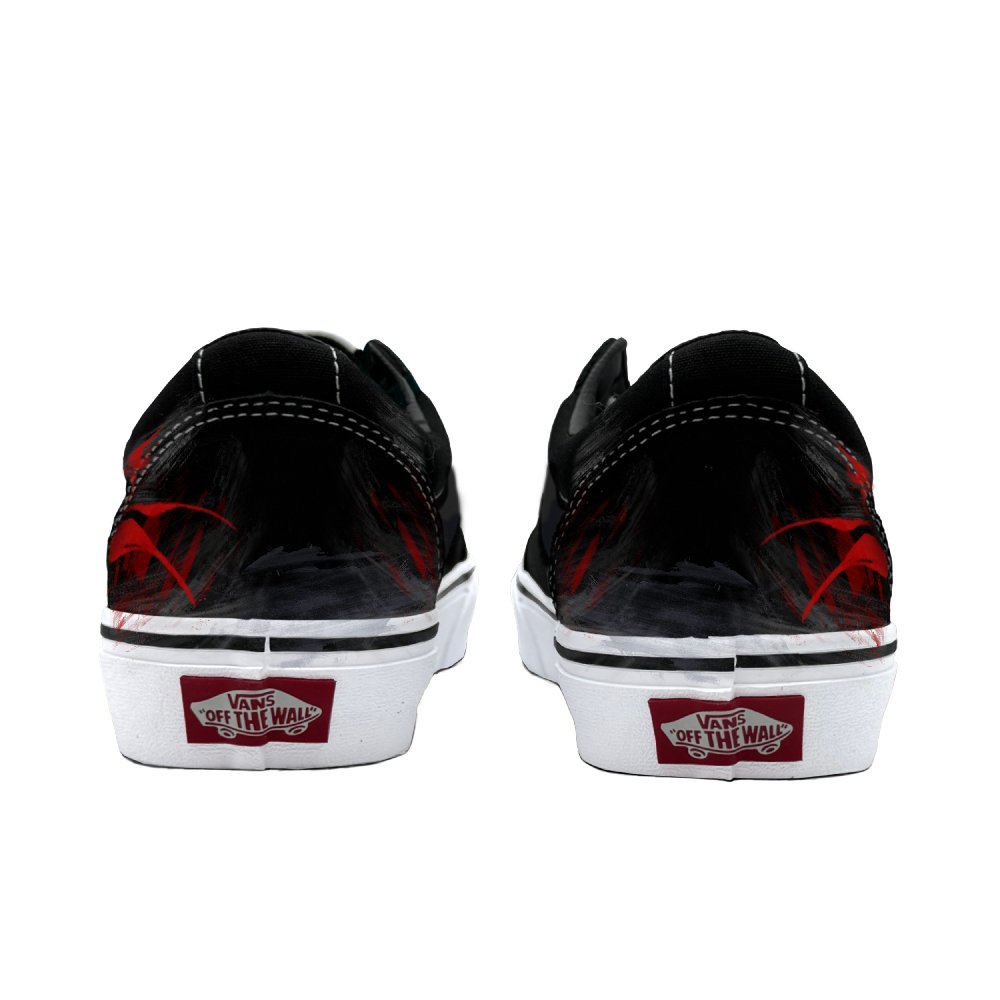 Vans Ward Abrasion Resistant Low Top Skateboard Shoes Men's Red