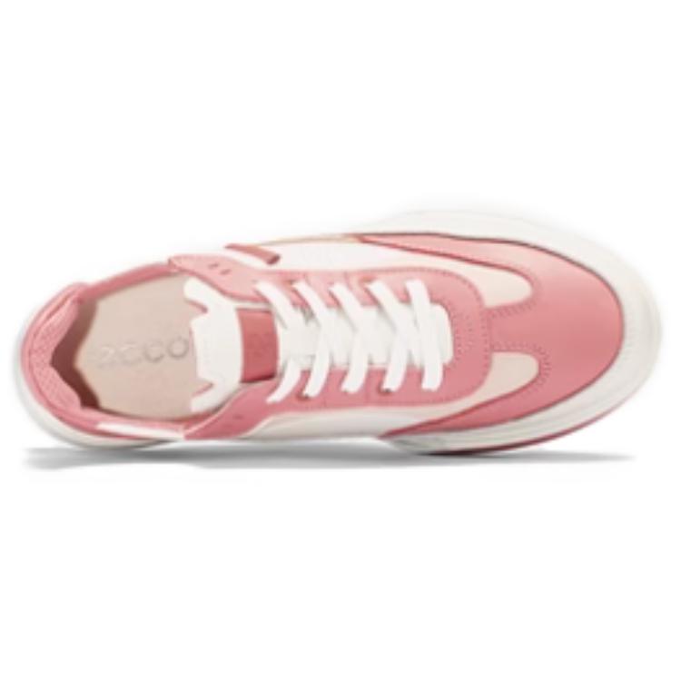 Ecco Low-Top Skateboard Shoes Women's White/Rose Red/Nude Pink купить в интернет-магазине Yoocart с быстрой доставкой по России.