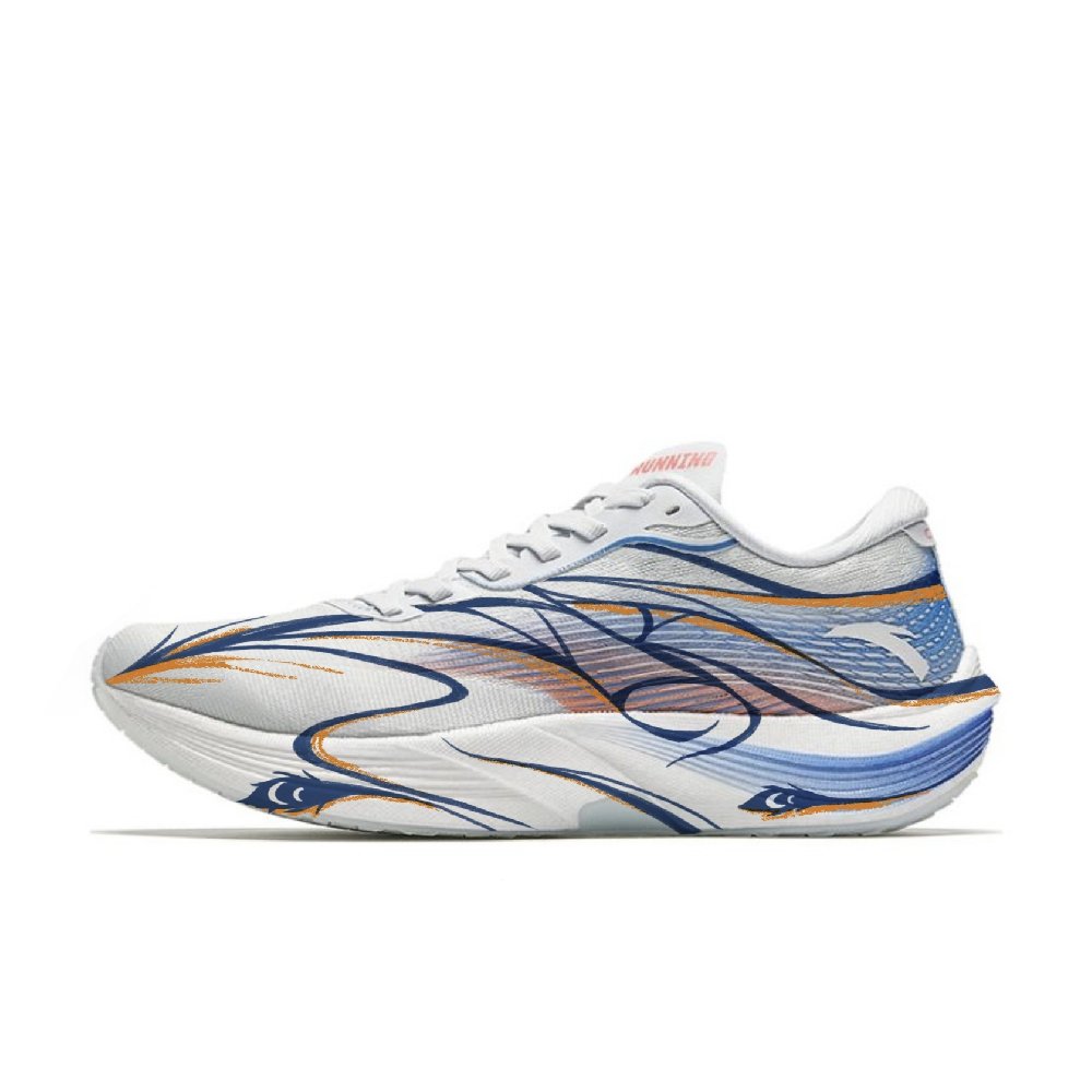 Anta C202 5th Gen Abrasion Resistant Shock Absorbers Low Top Physical Fitness Test & Exam Running Shoes Men's Blue