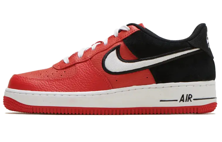 Nike Air Force 1 Low Mystic Red Black GS