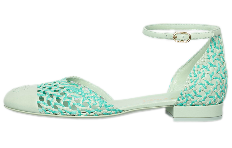 CHANEL Women's Casual Shoes Women's Green