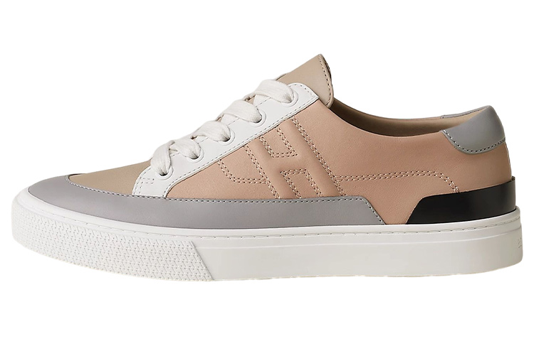 HERMES Deep Stylish Skateboarding Shoes Women's Nude