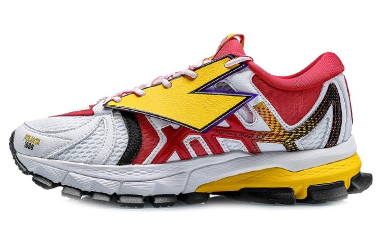 LiNing Running Shoes Unisex Low-Top White/Red
