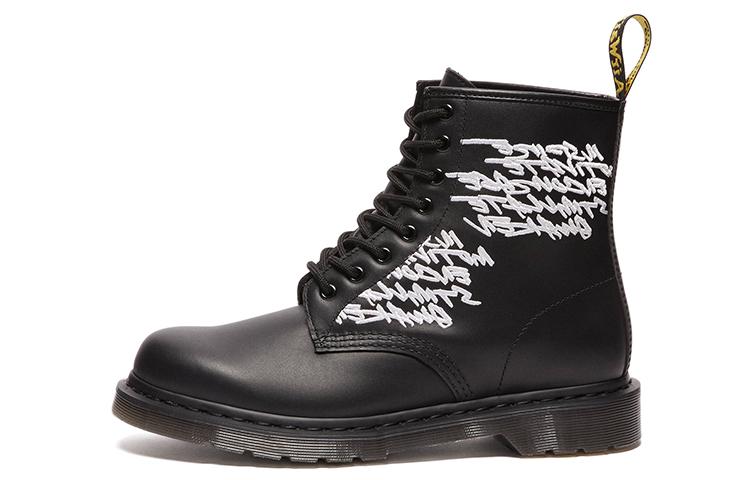 Dr. Martens Futura Laboratories X 1460 'Embroidered Black'