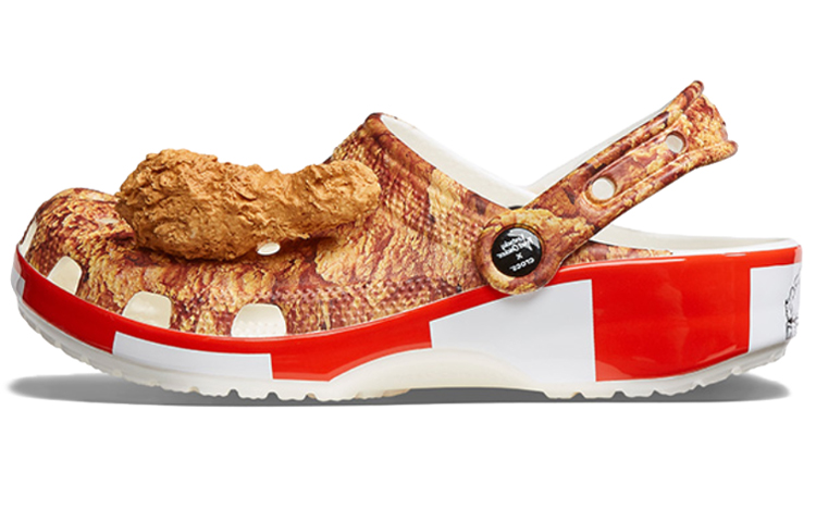 Crocs Kfc X Crocs Classic Clog Crossover Beach Sandals Unisex Multi Color
