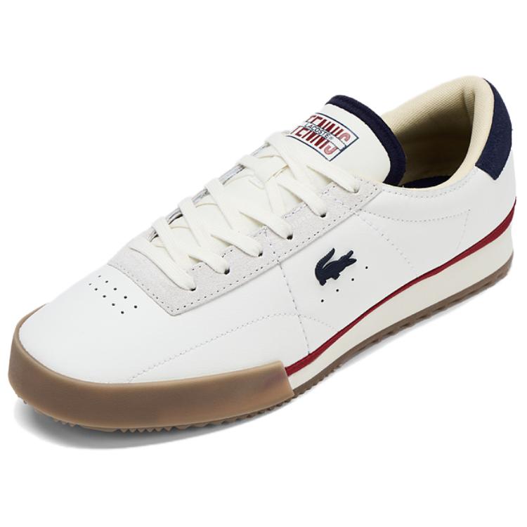 LACOSTE Casual Shoes Men's White Red купить в интернет-магазине Yoocart с быстрой доставкой по России.