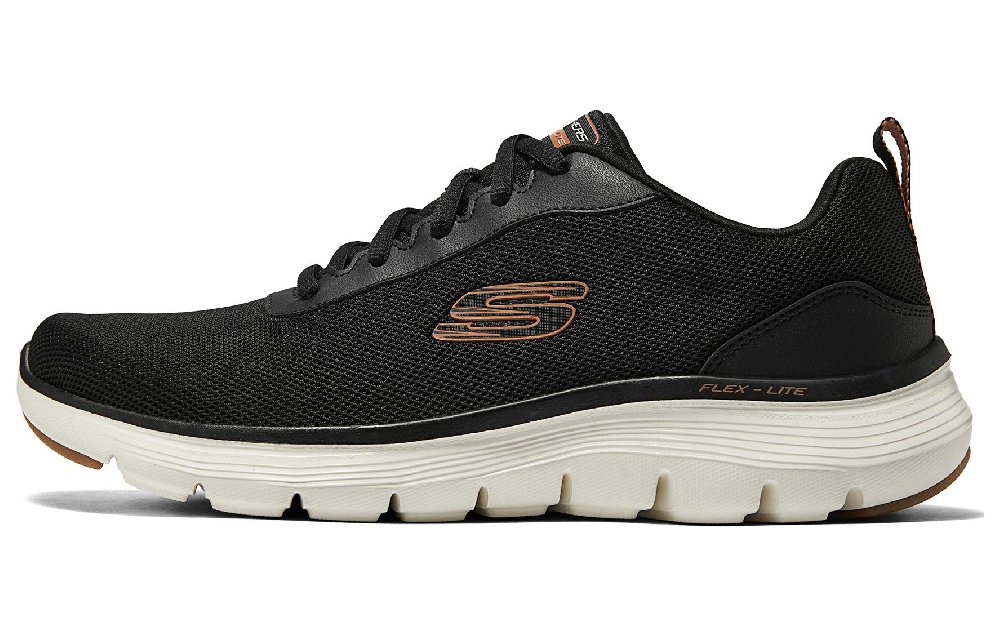 Skechers Flex Advantage 4.0 Abrasion Resistant Cushioning Low Top Casual Shoes Men's Black