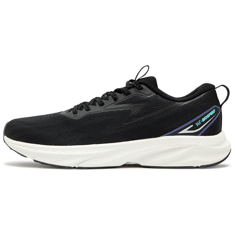 361° Slip Resistant Abrasion Resistant Low top Casual Running Shoes Men's Black Blue