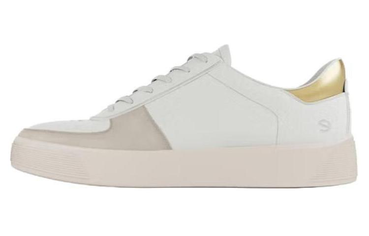 Ecco Low top Skateboard Shoes Women's White Pink