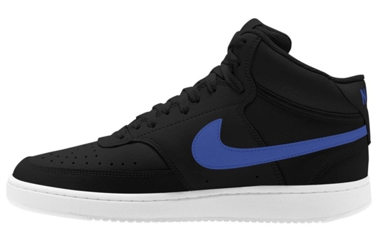 Nike Court Vision Mid Shoes Black/Blue