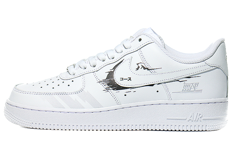 Nike Air Force 1 Low '07 Low-Top Skateboard Shoes Men's White