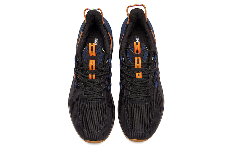 361° QU!KFOAM Shock Absorbers Slip Resistant Abrasion Resistant Lightweight Low top Running Shoes Men's Black купить в интернет-магазине Yoocart с быстрой доставкой по России.