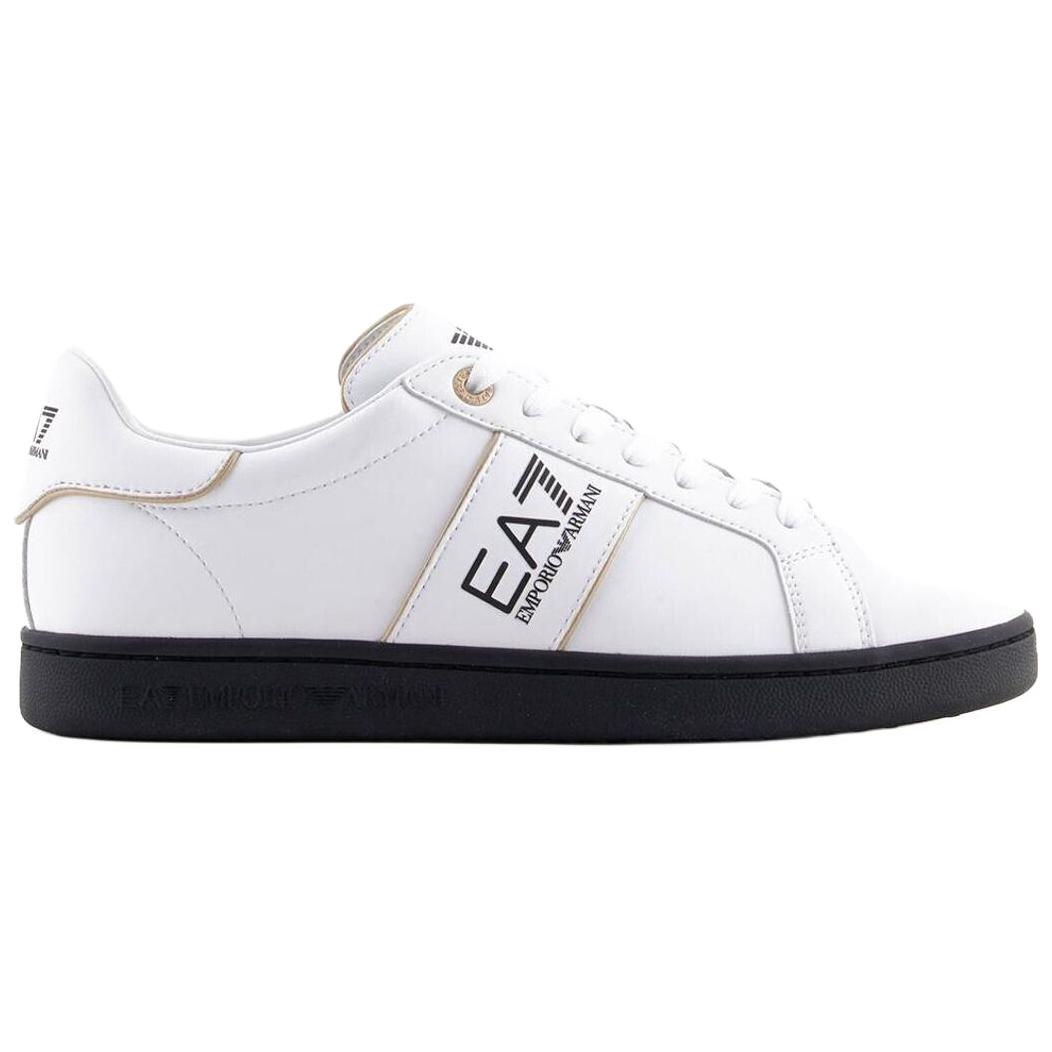 EMPORIO ARMANI EA7 Low top Skateboard Shoes Men's White